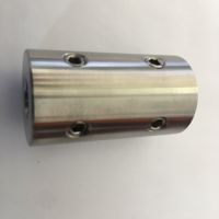 Accouplement flexible en acier inoxydable de type tournage CNC de bonne qualité avec alésage de 10 mm pour moteur et boîte de vitesses