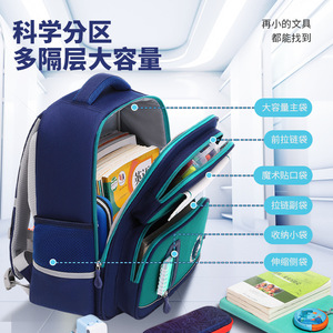 Nouveau <span class=keywords><strong>Sac</strong></span> <span class=keywords><strong>à</strong></span> <span class=keywords><strong>Dos</strong></span> Réfléchissant Imperméable en Oxford pour Élèves du Primaire (3-6 ans) 2025 - Product Image 4