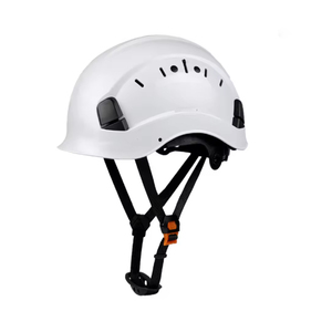 建設安全ヘルメット ABS ハードハット 調節可能な換気システム Y タイプ 6 サスペンションポイント 53-63CM スロット付き屋外作業用 - Product Image 1