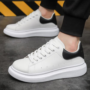 Ingrosso primavera nuovi uomini e donne della stessa moda sportiva piatte sssneaker con suola spessa coppia di <span class=keywords><strong>scarpe</strong></span> bianche - Product Image 3