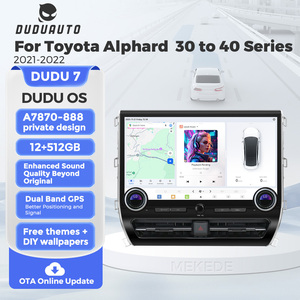 วิทยุติดรถยนต์ระบบแอนดรอยด์ DUDUAUTO พร้อมระบบนำทาง รองรับซิมการ์ด รองรับ <span class=keywords><strong>Waze</strong></span> หน้าจอสัมผัส สำหรับรถยนต์โตโยต้าอัลฟาร์ด 30 ถึง 40 ซีรีส์ ปี 2021-2022 ขนาด 15.7 นิ้ว - Product Image 3