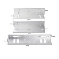 Support ZL en aluminium robuste de 280 kg (600 lb) pour système de contrôle d'accès à serrure électromagnétique, vente en gros directe usine