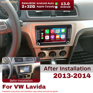 Sistema Multimedia para Auto de 7 Pulgadas, <span class=keywords><strong>Android</strong></span> 13, 4 Núcleos, Pantalla Táctil, Reproductor de Audio y Video Estéreo para VW Lavida 2013-2014, Reproductor de DVD - Product Image 1