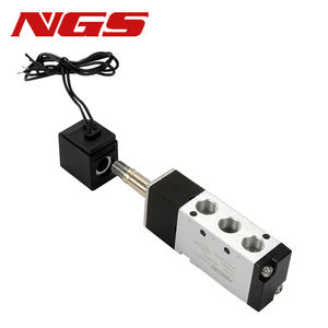 5 Port 3/<span class=keywords><strong>2</strong></span> posisi Neumatica pneumatik kontrol katup Solenoid udara 1/8 4V120 4V110-06 Coil 12V kondisi baru - Product Image 4