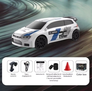 Gran Oferta 2025: Coche RC de Derrape de Alta Velocidad 4x4 a Escala 1:43 con Control Remoto 2.4G, Modelo de Juguete para Aficionados, para Niños y Adultos - Product Image 4