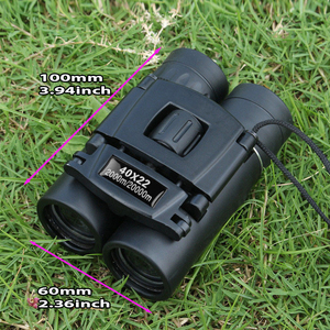 Jumelles de poche 40x22 haute définition compactes pour adultes et enfants, idéales pour le camping, la randonnée, les concerts, le théâtre, la chasse, cadeau - Product Image 2