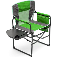 Chaise pliante de Camping facile à transporter, avec Table latérale, pour 1/10