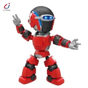 Giáo Dục Ghi Âm Nói Chuyện Thông Minh Mini Toy Battery Operated DIY Robot Kim Loại