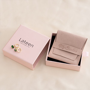 9*9cm Slide Out Gift Box Pink Cosmetic <b>Lipstick</b> Paper Jewelry Packaging Box Sliding Jewelry Box with <b>Custom</b> Logo - Product Image 5