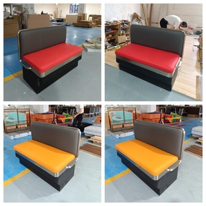 Bền thép không gỉ nhà hàng bảng và ghế, nhà hàng quán cà phê bar nhà hàng đồ nội thất quán cà phê đồ nội thất gian hàng chỗ ngồi - Product Image 5