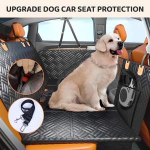 Hot New Product Dog <span class=keywords><strong>Car</strong></span> <span class=keywords><strong>Seat</strong></span> Cover para asiento trasero, Hard Bottom Back <span class=keywords><strong>Seat</strong></span> Extender <span class=keywords><strong>Pet</strong></span> Cover, Dog Hamaca para coche SUV y camiones - Product Image 4