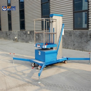 Élévateur télescopique <span class=keywords><strong>mobile</strong></span>, élévateur électrique, échafaudage électrique, élévateur portable en aluminium - Product Image 3