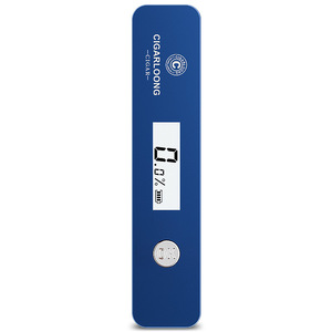 Medidor de Umidade para Charutos Profissional com Medição em Modo Duplo, Sondas de Detecção de Metal, Ferramenta de Leitura Precisa, Acessório Essencial para Charutos - Product Image 1