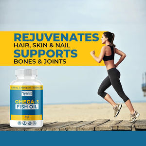 Cápsulas blandas de Omega-3 y aceite de pescado con EPA y DHA de marca privada de alta calidad que MEJORAN LA FUNCIÓN CEREBRAL y APOYAN LA FUNCIÓN MENTAL - Product Image 5