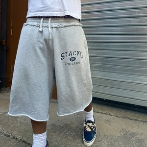 Pantalones Cortos de Chándal para Hombre, Estampados Personalizados, de Fabricante, con Efecto Desgastado, Teñidos, Lavados, con Efecto Descolorido por el Sol, Holgados, Estilo Vintage, hasta la Rodilla - Product Image 1