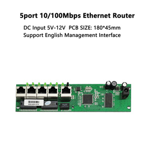 5 Port SOHO <strong>Router</strong> 10/100M <strong>Wired</strong> <strong>Router</strong> Modules VPN Smart Full Network Module RTL8196E Chip - Product Image 2