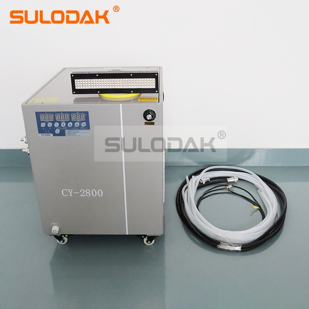 UV Lamp LED UV 1800 Watts 250*30MM Area UV LED Curing Lamp 395nm CMYK W UV Ink Curing Lamp for Flexo Press Printing Cure Coating
