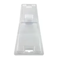 OEM personnalisé en usine, emballage sous blister à clapet en cire fondue en plastique PVC jetable transparent clair pour produits électroniques