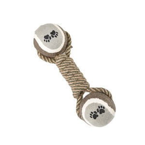 ของเล่นสุนัขของเล่นสัตว์เลี้ยงเคี้ยวของเล่นสำหรับสุนัขดัมเบลล์เชือกลูกเทนนิสลูกสุนัขเครื่องมือในการทำความสะอาดฟันสุนัข - Product Image 1