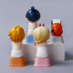 Q-Version Sawing Demons Series Statuettes personnalisées Miniatures personnalisées Art Collectibles pour les amateurs et les amateurs d'artisanat - Product Image 6