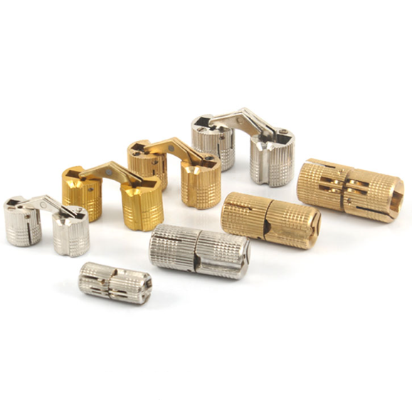 Wholesale 8mm-24mm Brass Barrel Hinges Jewelry Box Hinge