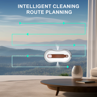 Robot Limpiacristales con Planificación de Rutas Avanzada, Limpieza Eficiente, Motor sin Escobillas, Venta al por Mayor B2B, Dropshipping Disponible