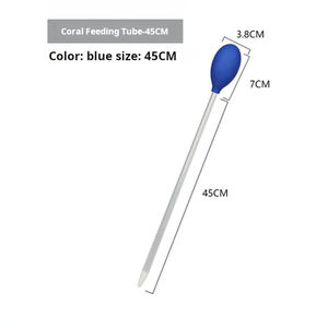 Promotions exceptionnelles : Longues pipettes pour aquariums de récif, accessoires pour aquariums en acrylique, tubes d'alimentation pour coraux, nourrisseur de coraux 40/45 cm - Product Image 2