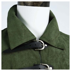 Costume da Uomo per Halloween, Gilet Senza Maniche in Stile Medievale Vintage Steampunk, Abito da Re degli Elfi MDEC-054 - Product Image 6