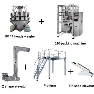 Machine d'emballage automatique pour cacahuètes, amandes, pistaches, noix, 50g-500g, peseuse verticale multi-têtes - Product Image 2