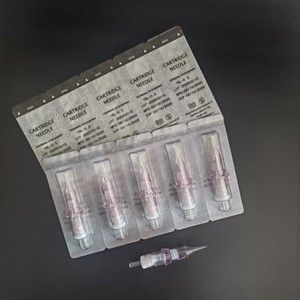 Aguja de tatuaje de 0,25mm Aguja de cartucho esterilizada desechable <span class=keywords><strong>para</strong></span> máquina <span class=keywords><strong>rotativa</strong></span> <span class=keywords><strong>Agujas</strong></span> de maquillaje permanente - Product Image 4