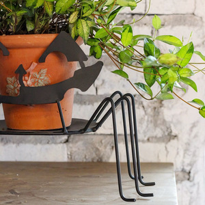 Soporte de Metal para Macetas con Diseño de Flor para Halloween, Moderno y Minimalista, Venta al Por Mayor - Product Image 5