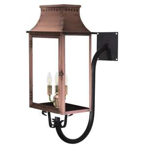 Lampu dinding saku logam Modern dekorasi eksterior Hotel lentera tembaga tahan air lampu dinding luar ruangan - Product Image 5