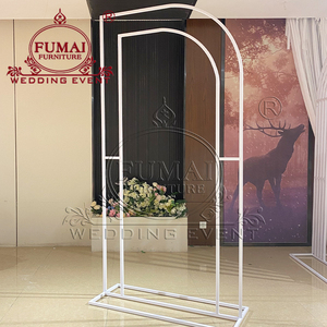 Wholesale Custom New Party Decoration Metal <b>Arch</b> Stage Backdrops for <b>Wedding</b> Events - Product Image 5