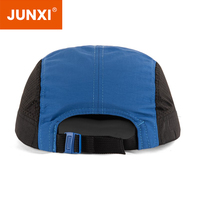 Casquettes de course et de camping 5 panneaux en tissu nylon imperméable à bord souple, séchage rapide, en polyester, non structurées, pour le sport et le trail