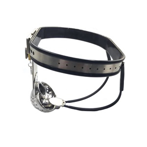 Nouveau Dispositif de Chasteté en Acier Inoxydable pour Homme Ceinture de Chasteté <span class=keywords><strong>Cage</strong></span> de Chasteté pour Scrotum Anti-Érection <span class=keywords><strong>Cage</strong></span> à Pénis Jouets Sexuels - Product Image 5