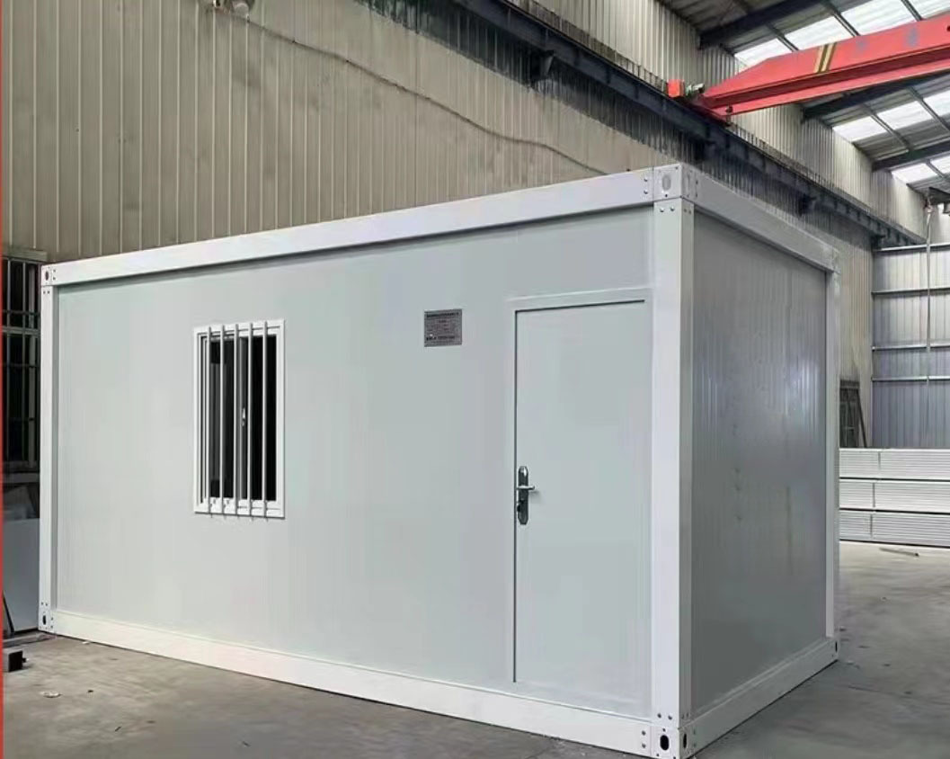 Modular Fitness Gym Pod 40HQ Container Loadable Prefabricated Sports Locker Room Portable Ticketing Gate Security Booth