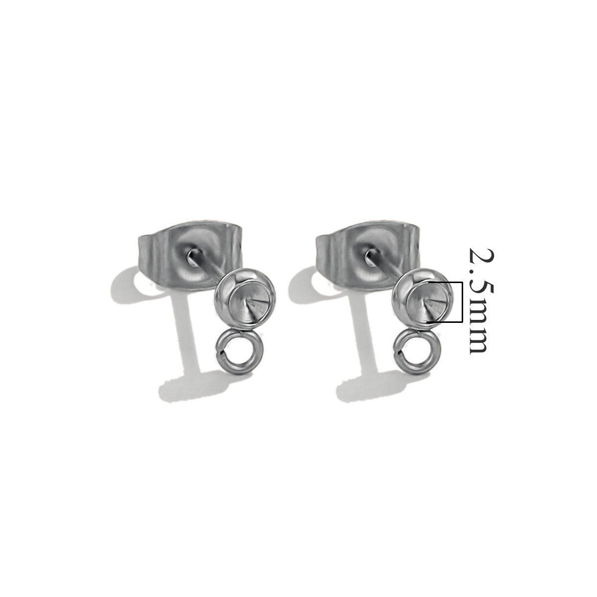Ring 2.5mm - Steel silver Color