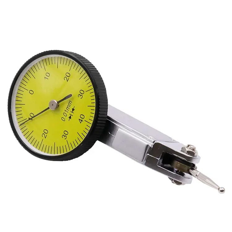 0-0.8Mm Precisie Waterdicht Dial Gauge Test Hendel Indicator Dial Gauge Schaal Meter Nauwkeurigheid Indicator Centrum Finder Micrometre