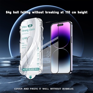 Tốt Nhất Ma Thuật Hộp Tempered Glass Bảo Vệ Phim Cho iPhone 17 Không Khí Cho iPhone 17 Pro Cho iPhone 17 Pro Max Tempered Glass Di Động - Product Image 6