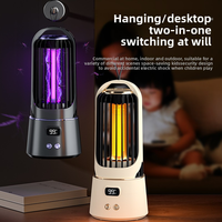 Tueur de moustiques électrique intelligent avec minuterie AI, affichage numérique, piège à insectes multifonctionnel pour usage domestique en intérieur