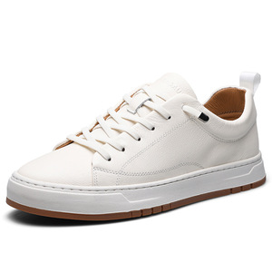 <span class=keywords><strong>Sneakers</strong></span> <span class=keywords><strong>bianche</strong></span> da <span class=keywords><strong>uomo</strong></span> di alta gamma, basse, traspiranti e versatili, scarpe casual per primavera e autunno - Product Image 2