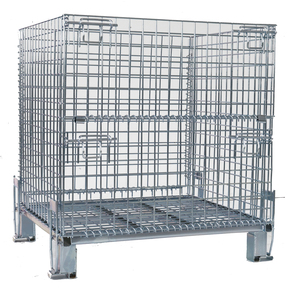 Nhà cung cấp OEM ráp dây lưới <span class=keywords><strong>container</strong></span> kích cỡ khác nhau 75cm x 50cm x 50cm cho hàng hóa & Thiết bị lưu trữ - Product Image 1