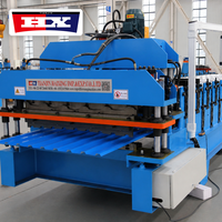 HX-T18 &1125 Profilatrice de tôles pour toiture métallique, imitation tuile et bardage, machine de profilage pour tôles de toiture et de bardage