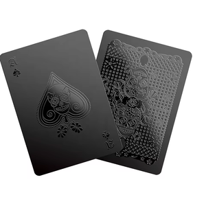 Cartes de <span class=keywords><strong>poker</strong></span> professionnelles personnalisées de haute qualité certifiées ISO9001, fabriquées en plastique durable - Product Image 4