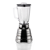 Mixeur-broyeur RAF R.2939 avec pot en verre, 750W, 1,25L, quatre lames, 20000 tr/min, haute vitesse, pour jus de fruits, café et glace pilée