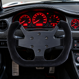 Volante de Carreras de Microfibra de Alta Calidad, 270 mm, Universal, Modificación para Juegos de <span class=keywords><strong>PC</strong></span>, <span class=keywords><strong>Assetto</strong></span> <span class=keywords><strong>Corsa</strong></span> - Product Image 3