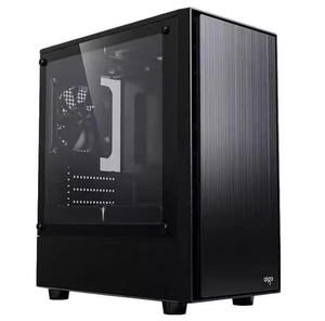 <span class=keywords><strong>Aigo</strong></span> C30 Boîtier d'ordinateur de bureau noir en stock Prend en charge MATXUSB3.0 Support 240 Radiateur froid Côté Transparent Version Gaming case - Product Image 1