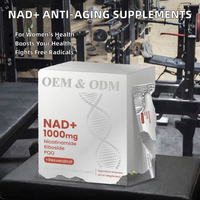Complément Herbal NAD+ Liquide 1000mg - Booster NAD à base de Nicotinamide Riboside pour la Défense Antioxydante et la Réparation Cellulaire