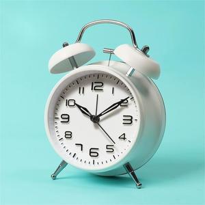 Reloj despertador súper ruidoso <span class=keywords><strong>para</strong></span> estudiantes Twin Bell Ringstudy, reloj despertador <span class=keywords><strong>para</strong></span> niños, reloj de escritorio <span class=keywords><strong>para</strong></span> dormitorio - Product Image 4