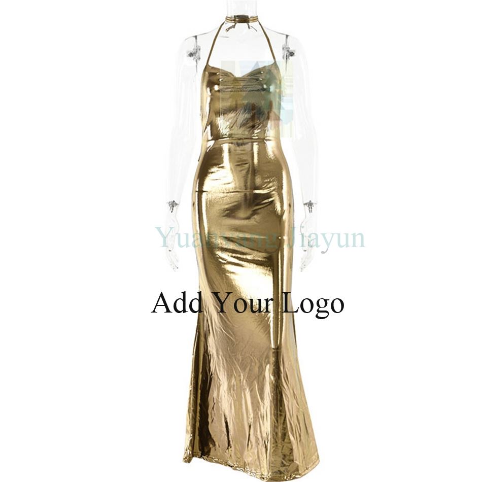 Gold Tube Dress - Elegant and Stylish Women's Clothing